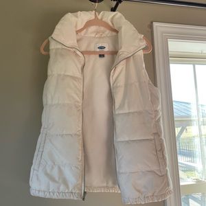 Women’s white vest